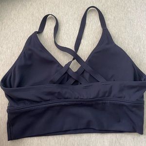 Aerie sports bra- Navy blue